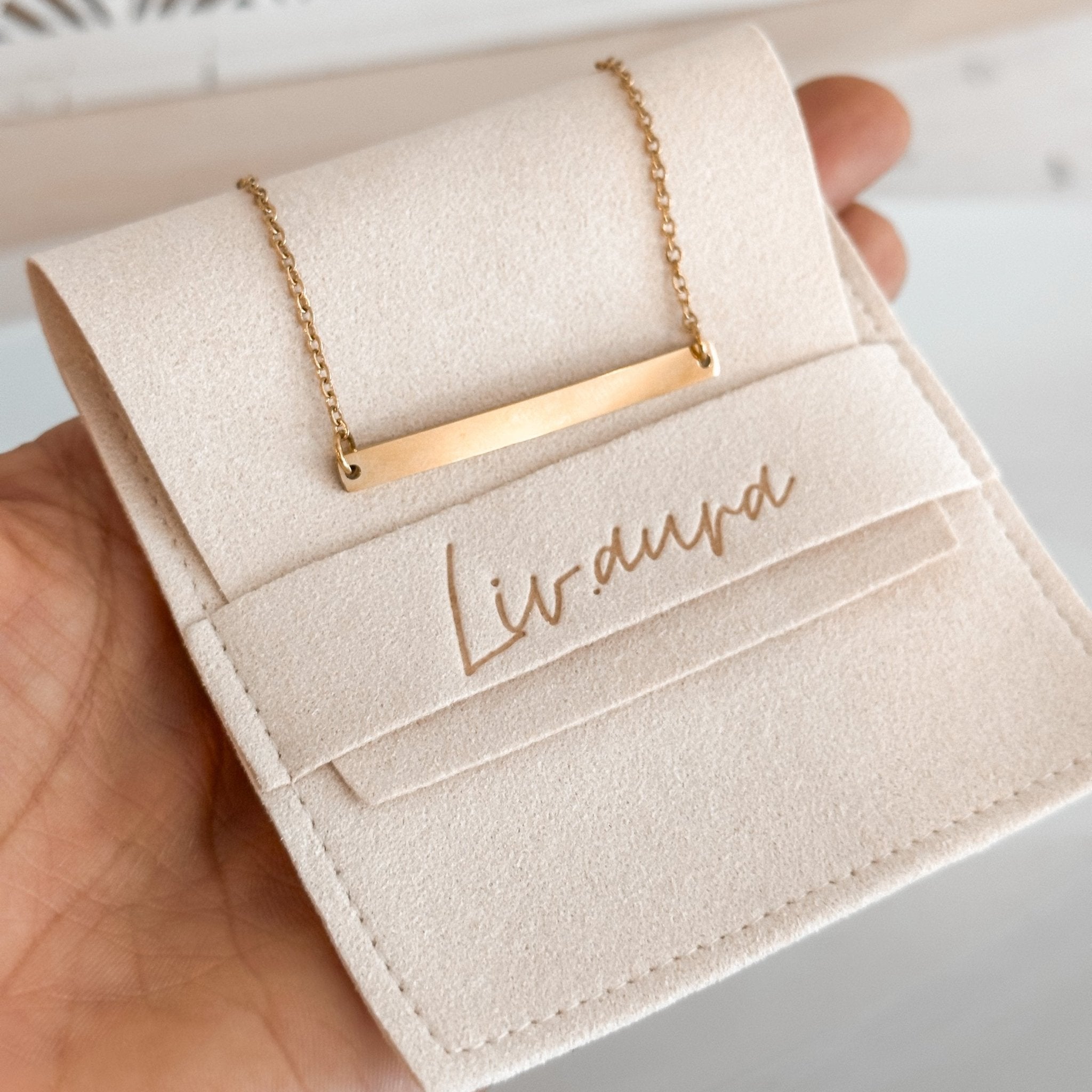 ID Tag Bracelet - Liv.Aura Jewelry