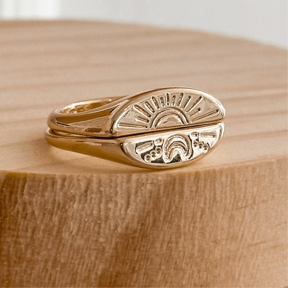 Soluna Ring Set - Liv.Aura Jewelry