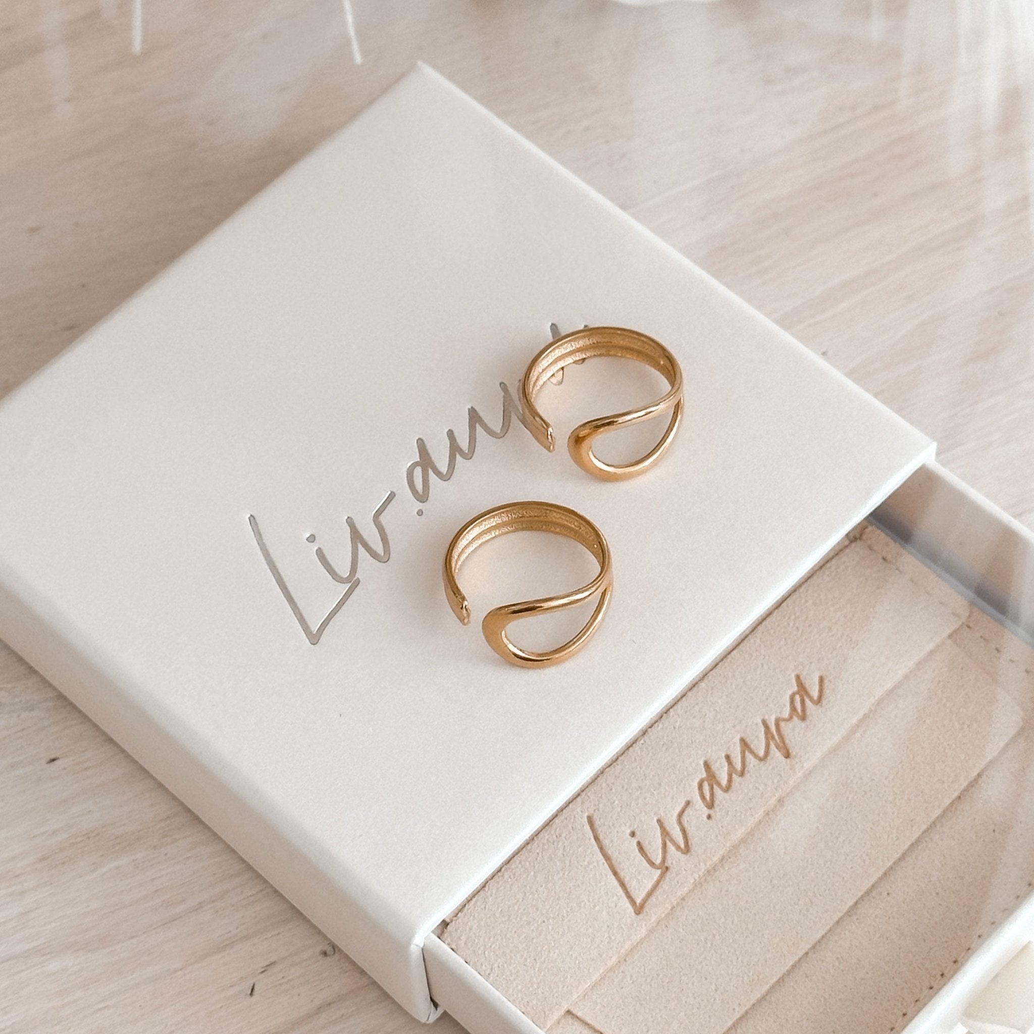 Wrap Ring 18K Gold - Liv.Aura Jewelry