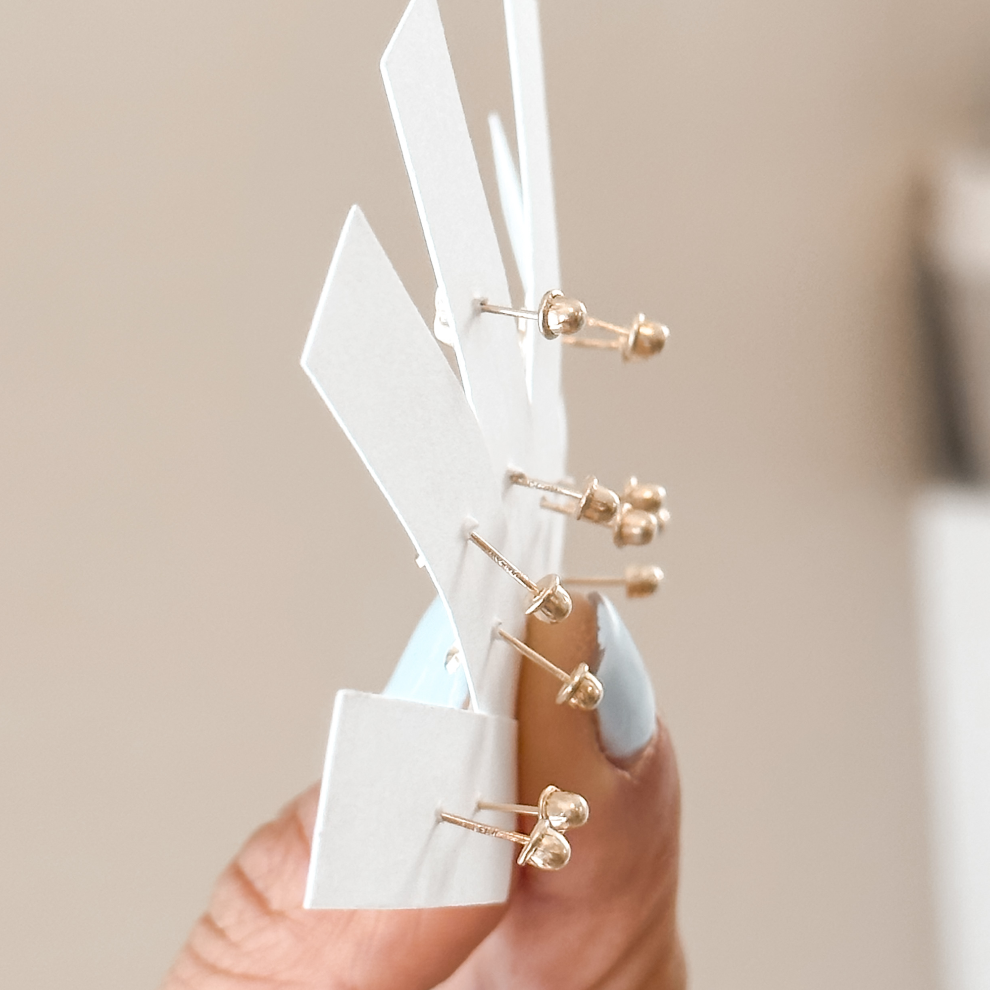 10K Gold Celestial Screw Back Stud| Mix & Match