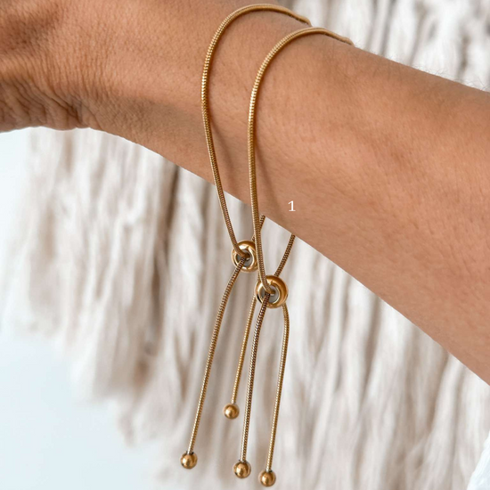 18K Gold Bracelets for Layering