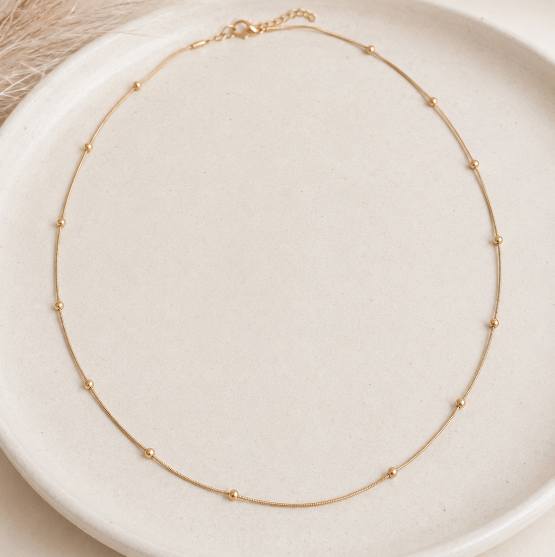 Snake Beaded Necklace