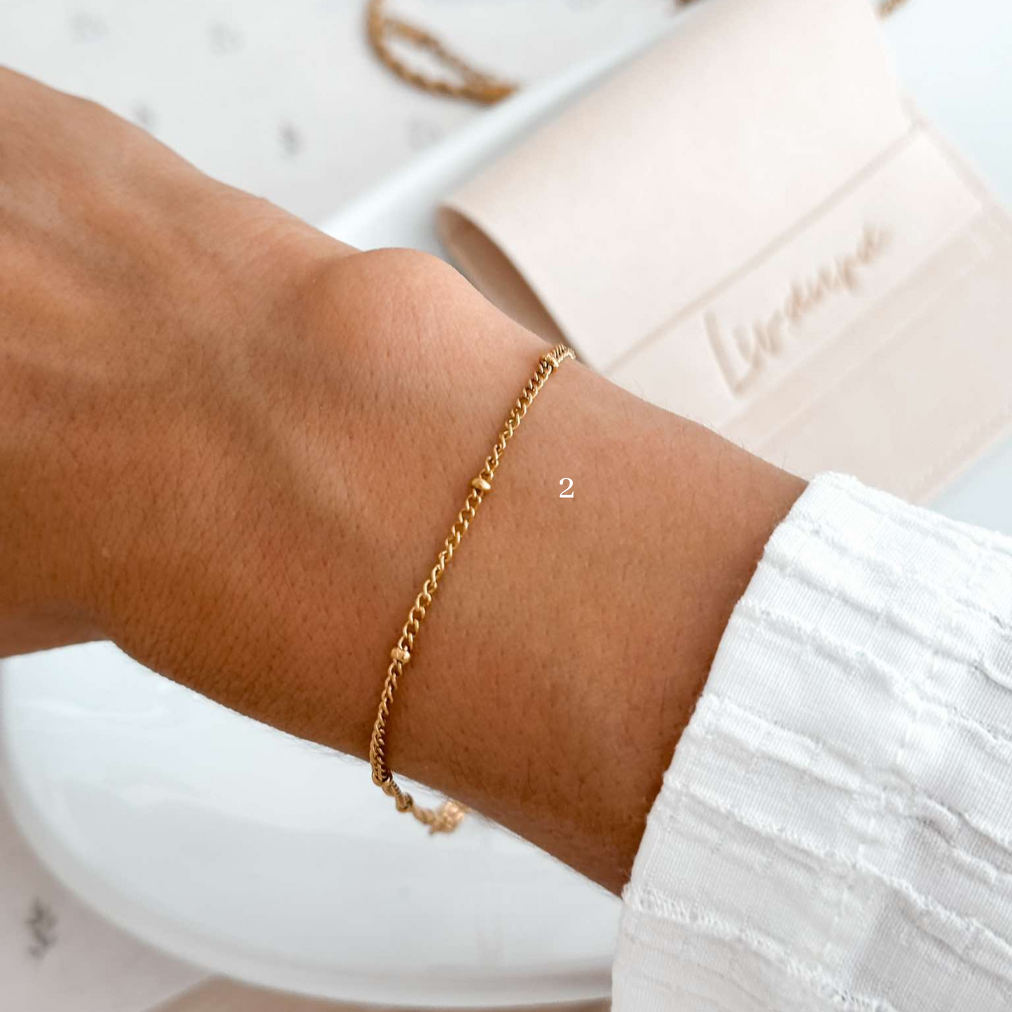 18K Gold Bracelets for Layering