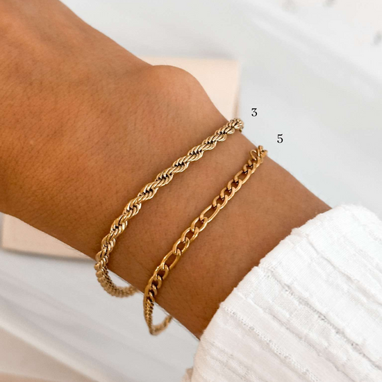 18K Gold Bracelets for Layering