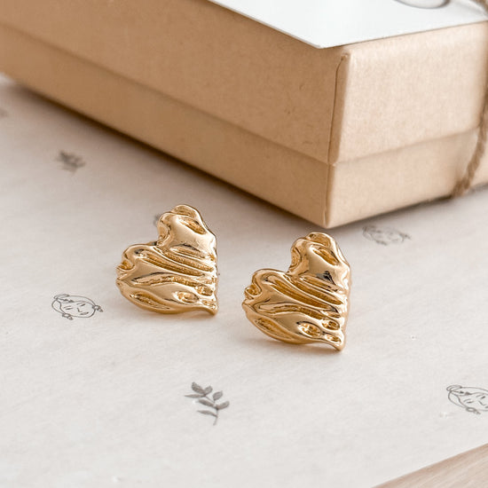Special Self Love Gift Heart Earrings 