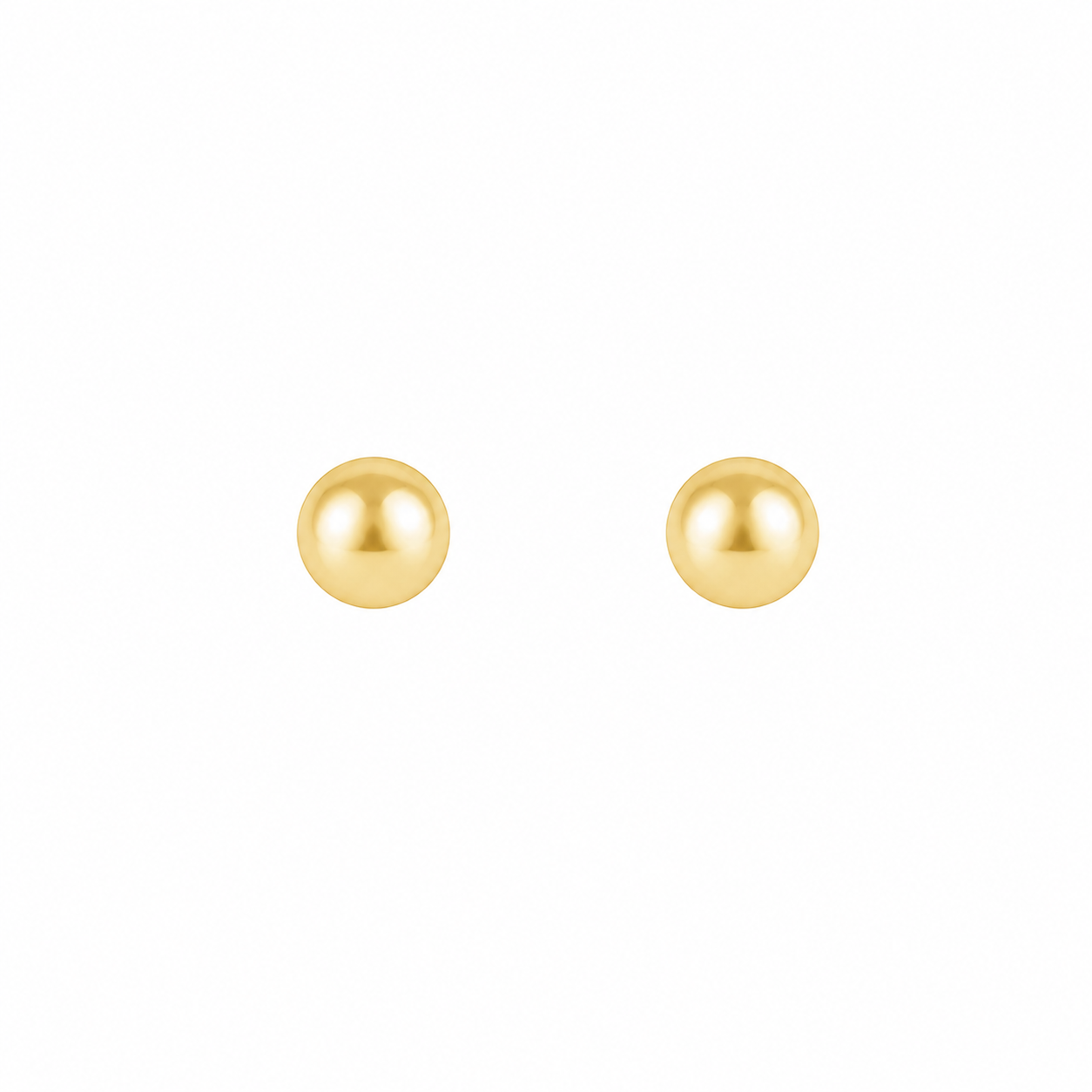 14k Classic Ball Stud Earring 3mm