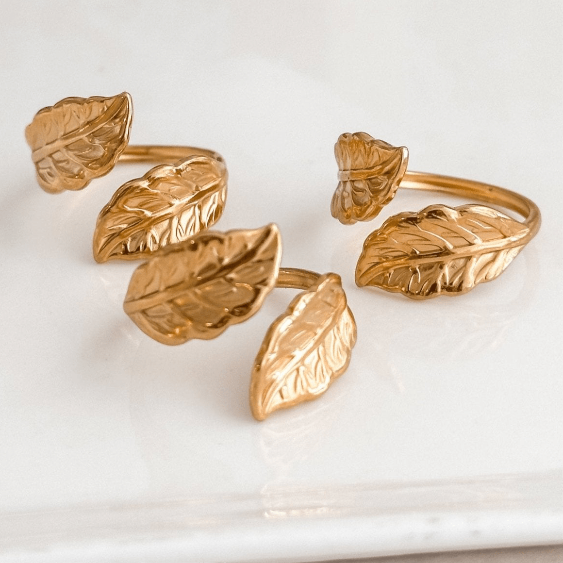 Leaf Ring - Liv.Aura Jewelry