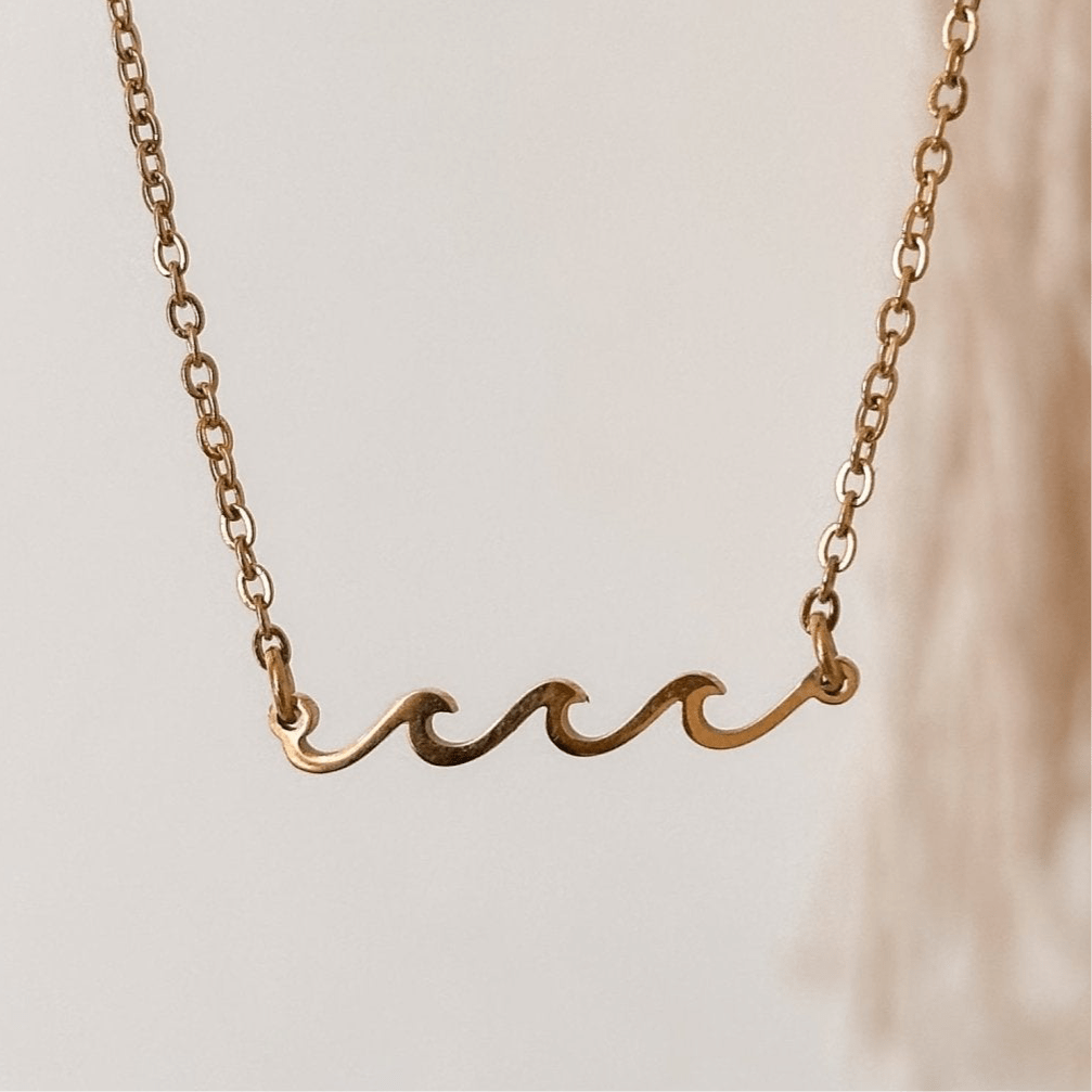 Wave Necklace - Liv.Aura Jewelry