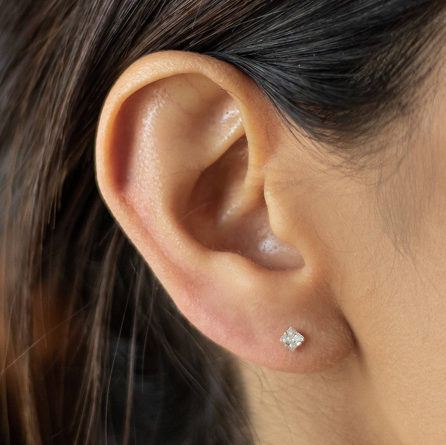 Cubic Zirconia Stud Earrings are a big hit for women. They are a great gift and will be loved by everyone.