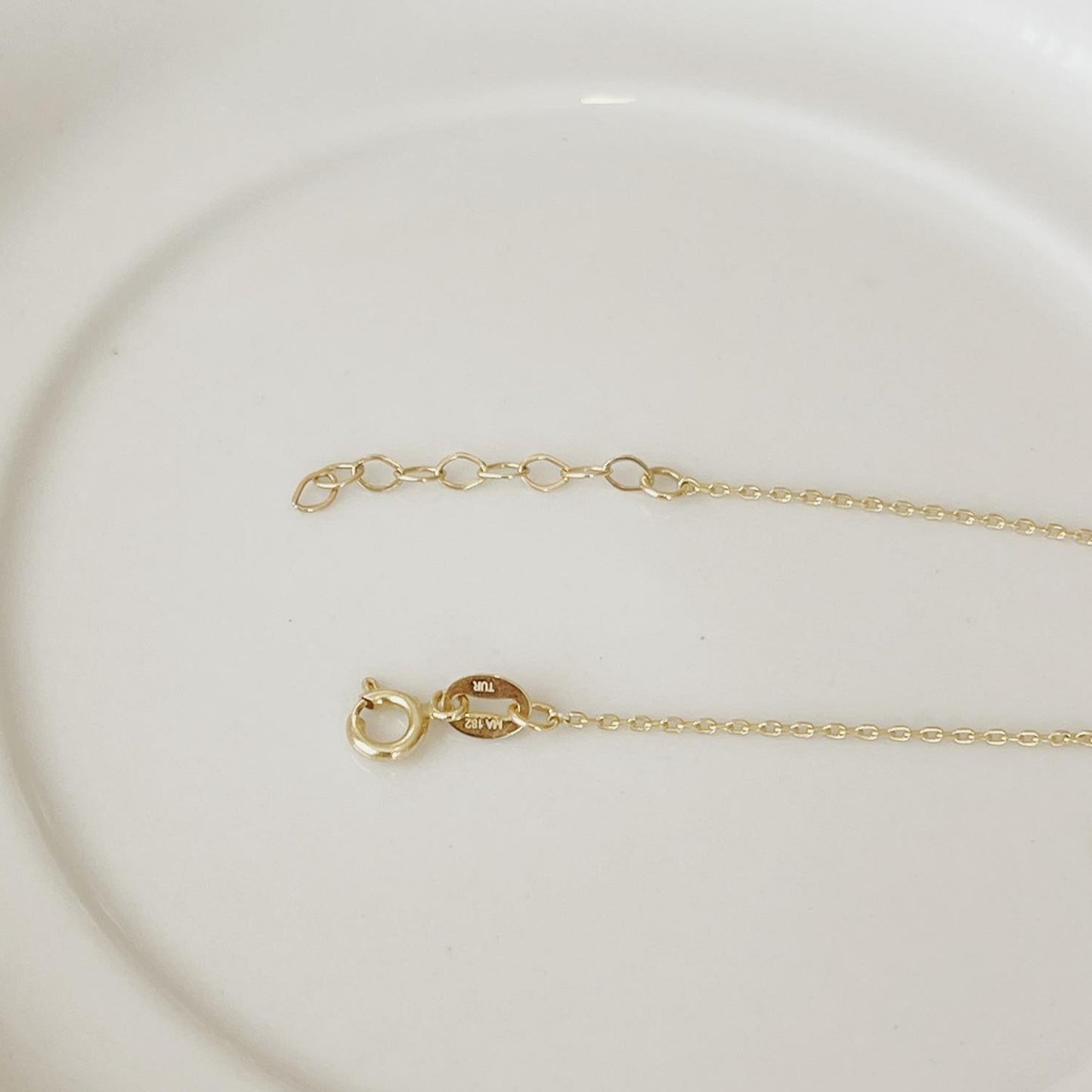 Simple, delicate, and very noble. This 10K Gold Double Heart Pendant Chain is the perfect accessory for everyday wear. It can be worn with any outfit, to work or play. 